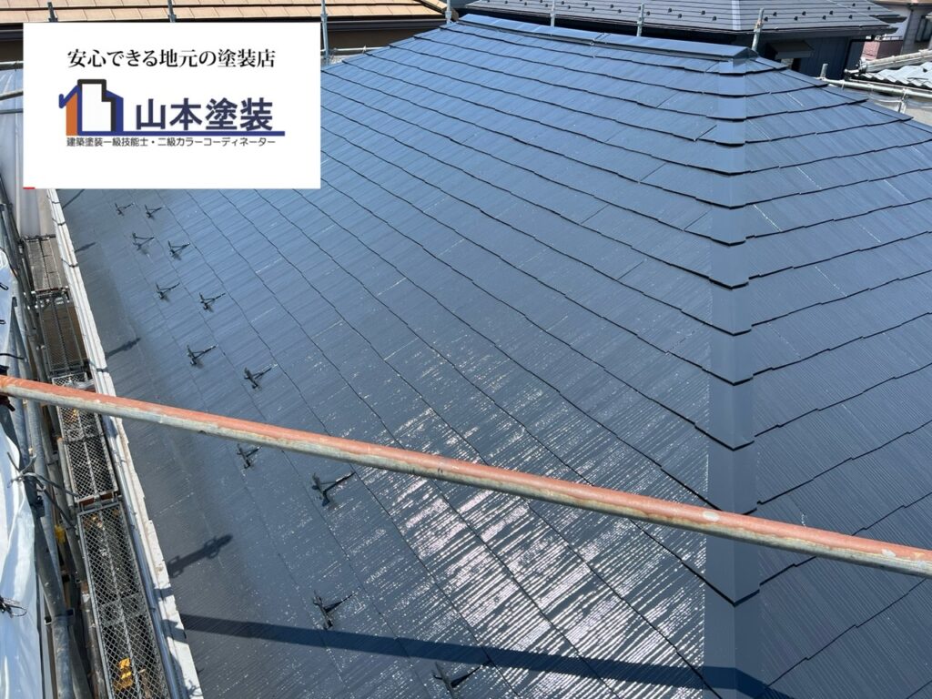 横須賀市　山本塗装　外壁　屋根　2液