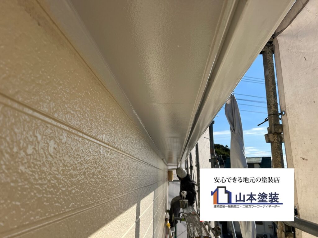 外壁 塀 カビ 藻 防カビ 横須賀 山本 塗装