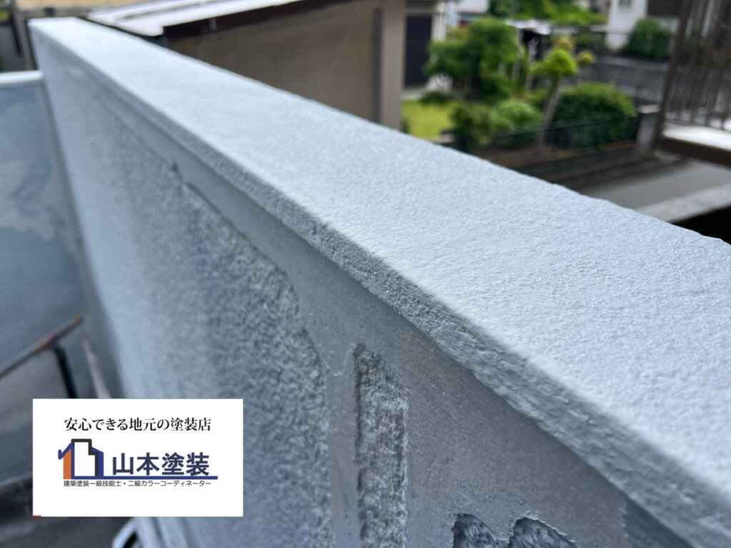 横須賀市 山本 塗装 塀 掻き落とし ブロック