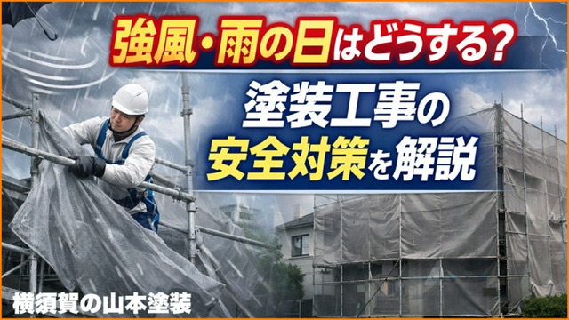 横須賀　山本　塗装　外壁　屋根　リフォーム　補助金　シート　安全　管理　対策